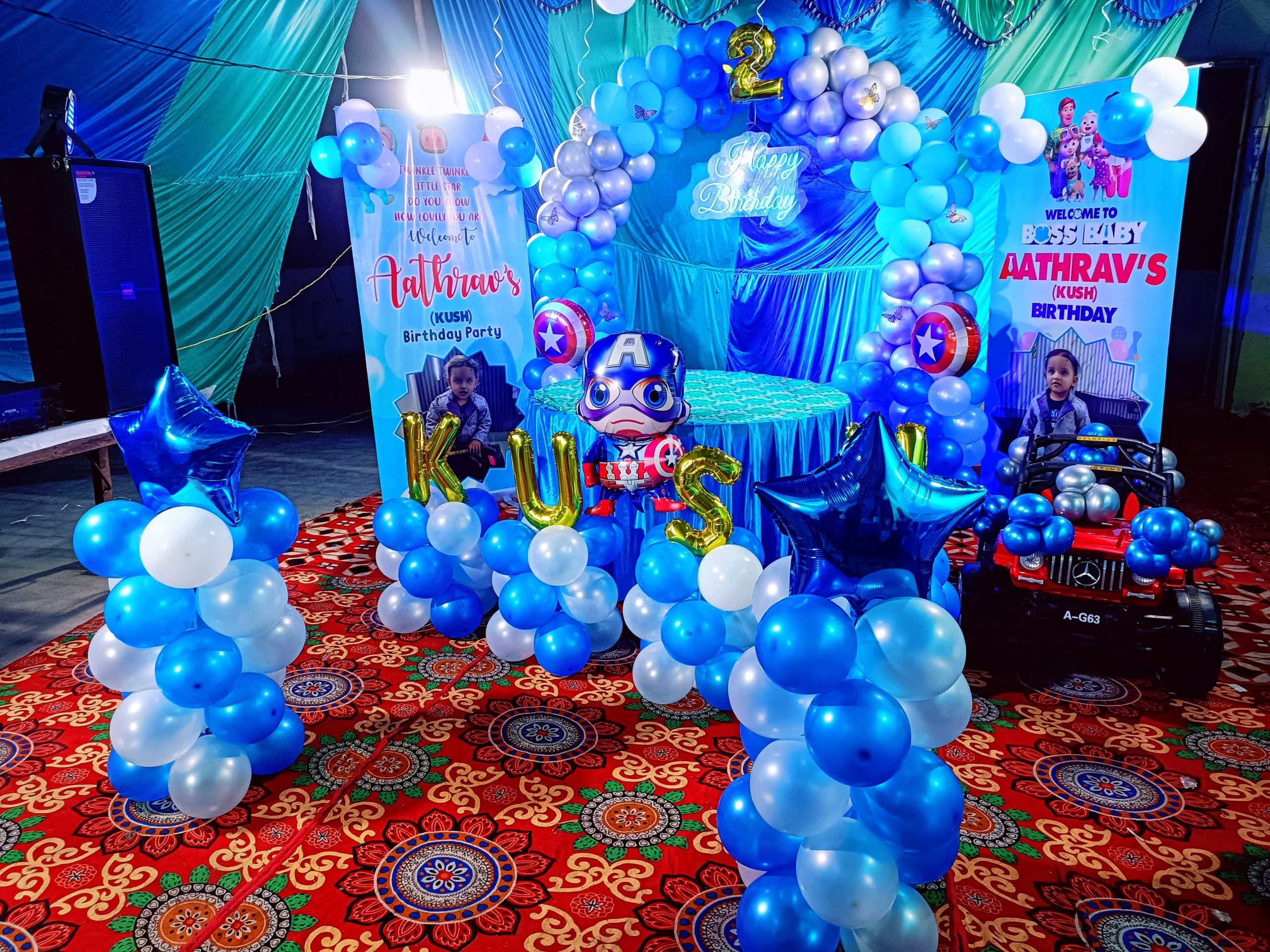 Birthday Balloon Decoration For Kids