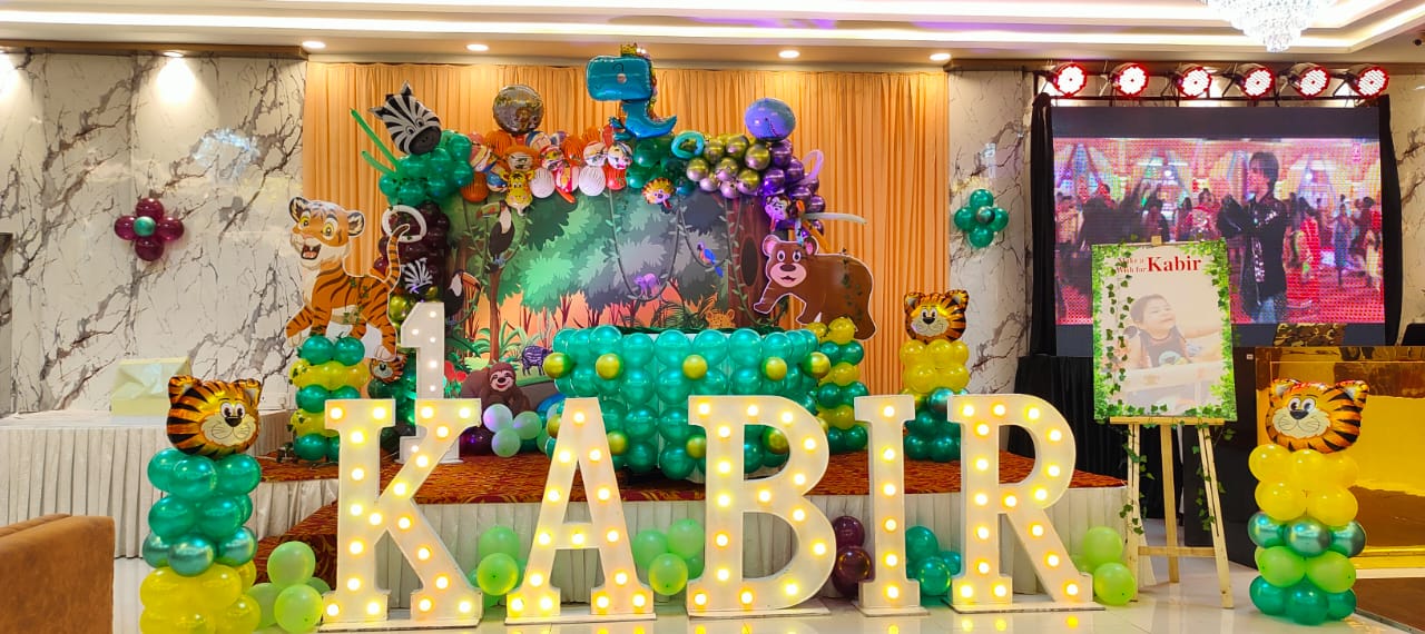 Jungle Theme for Kids Birthday Party