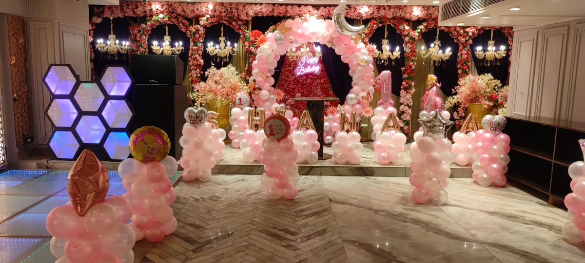 Pink Birthday Decoration Theme