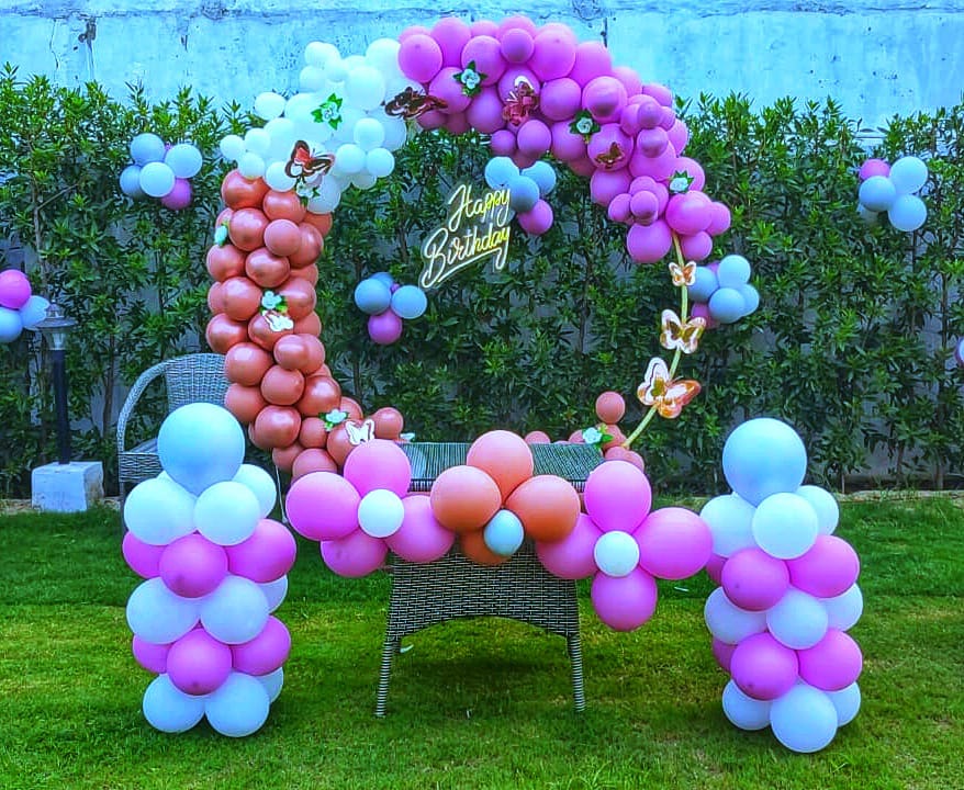 Birthday Balloon Decoration