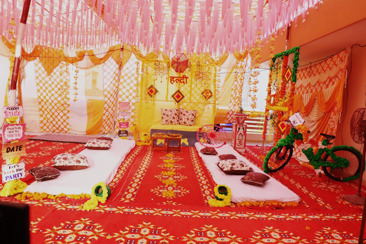 Haldi Setup Idea