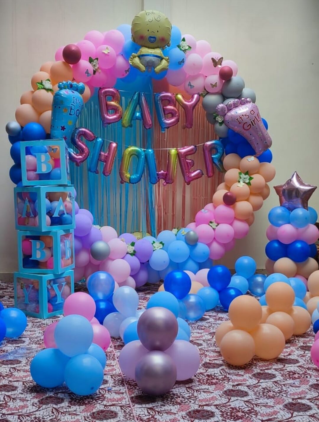 Baby Shower Decoration Setup