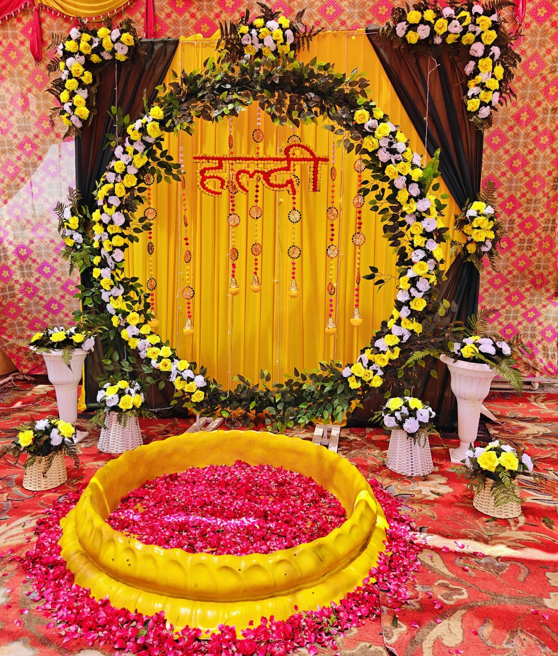 Haldi Function Decoration Ideas