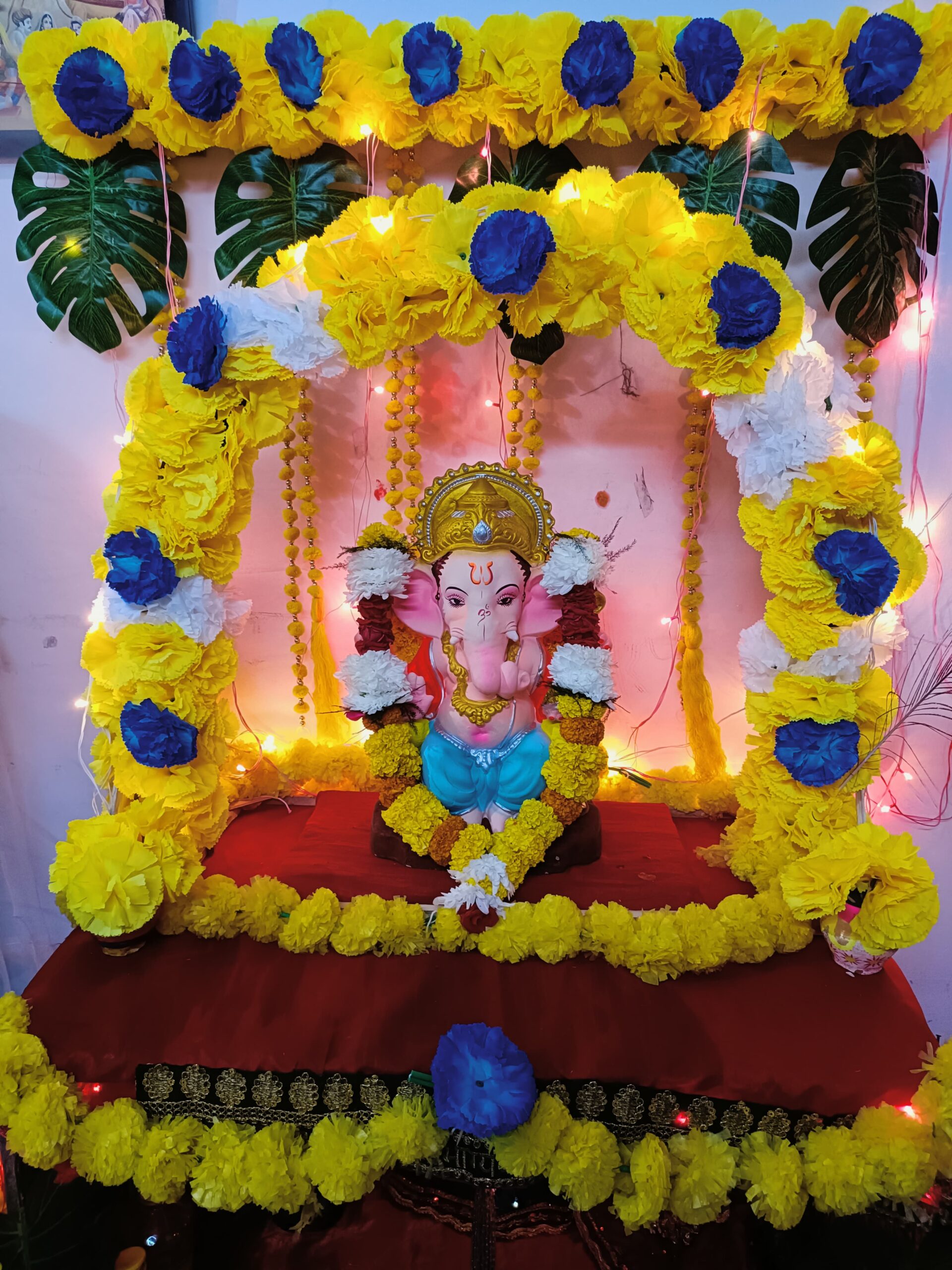 Ganesh Chaturthi Decoration in Faridabad
