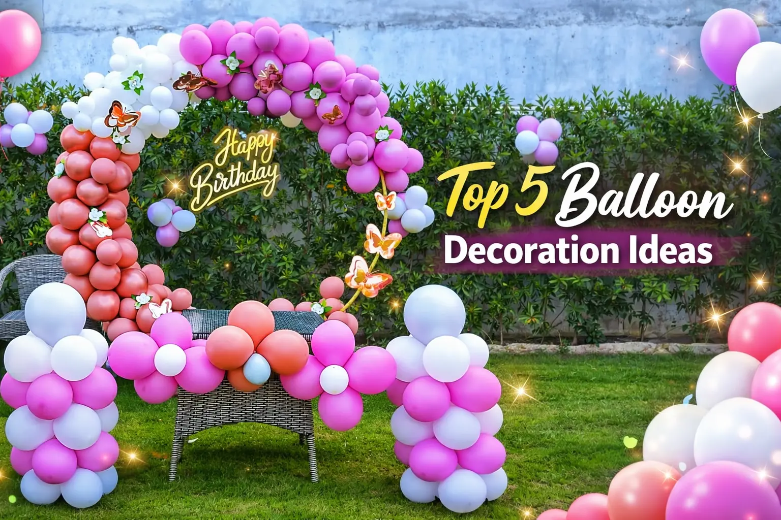 Top 5 Balloon Decoration Ideas