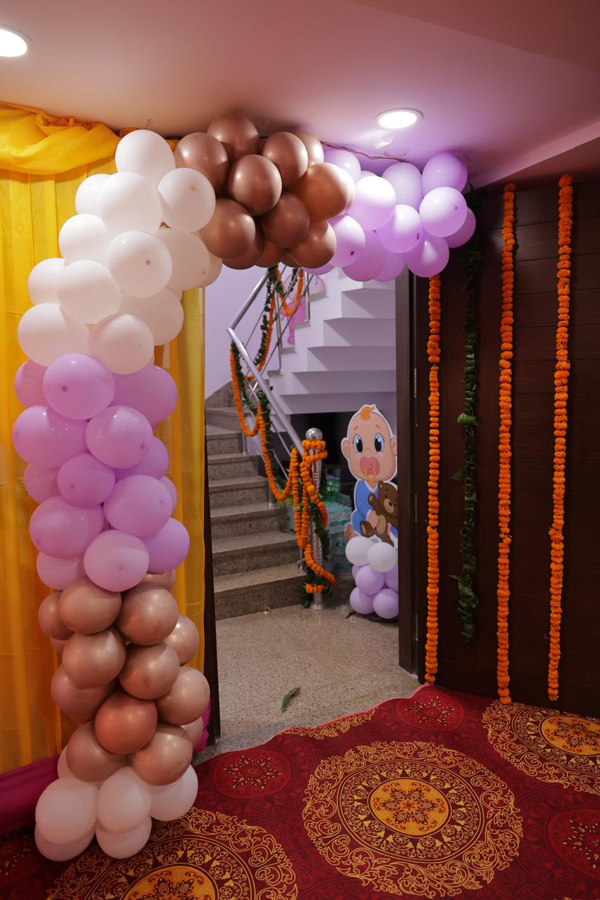 Baby Shower Decoration at Venue