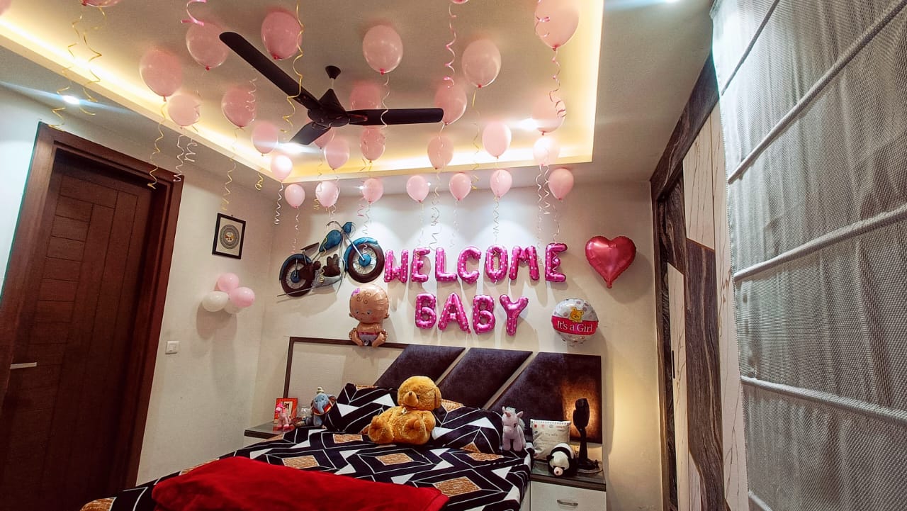 Baby Welcome Decoration at Home