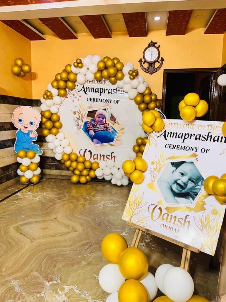 Annaprashan Decoration at Home