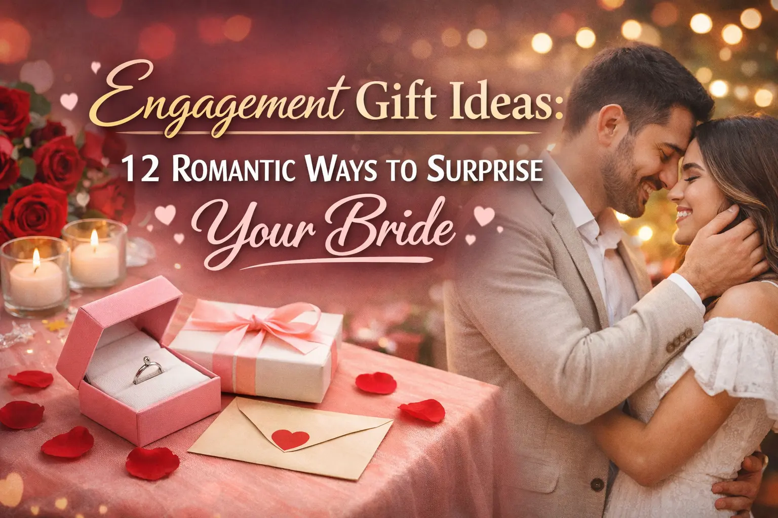 Engagement Gift Ideas 12 Romantic Ways to Surprise Your Bride