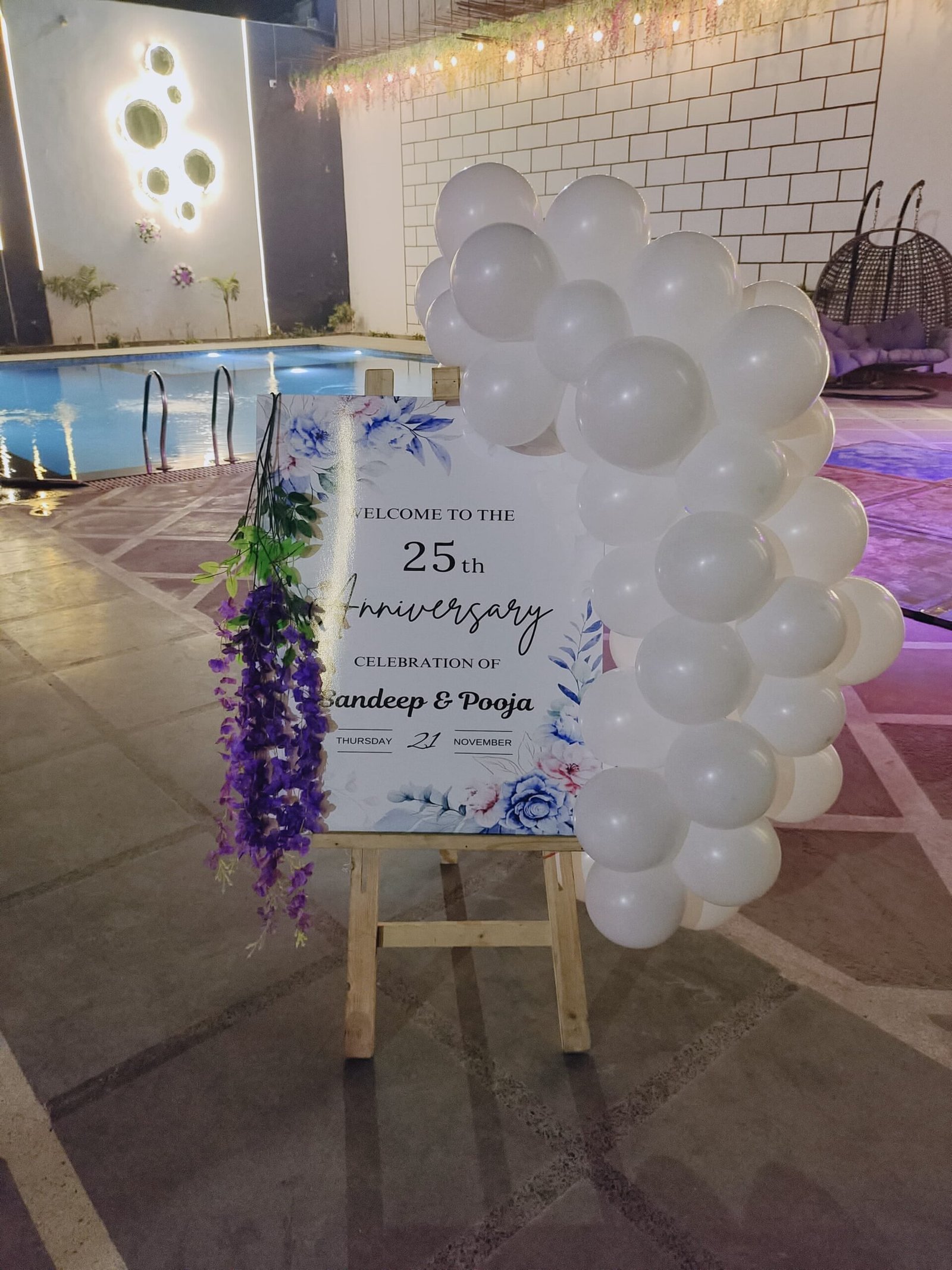 Surprise Anniversary Decoration