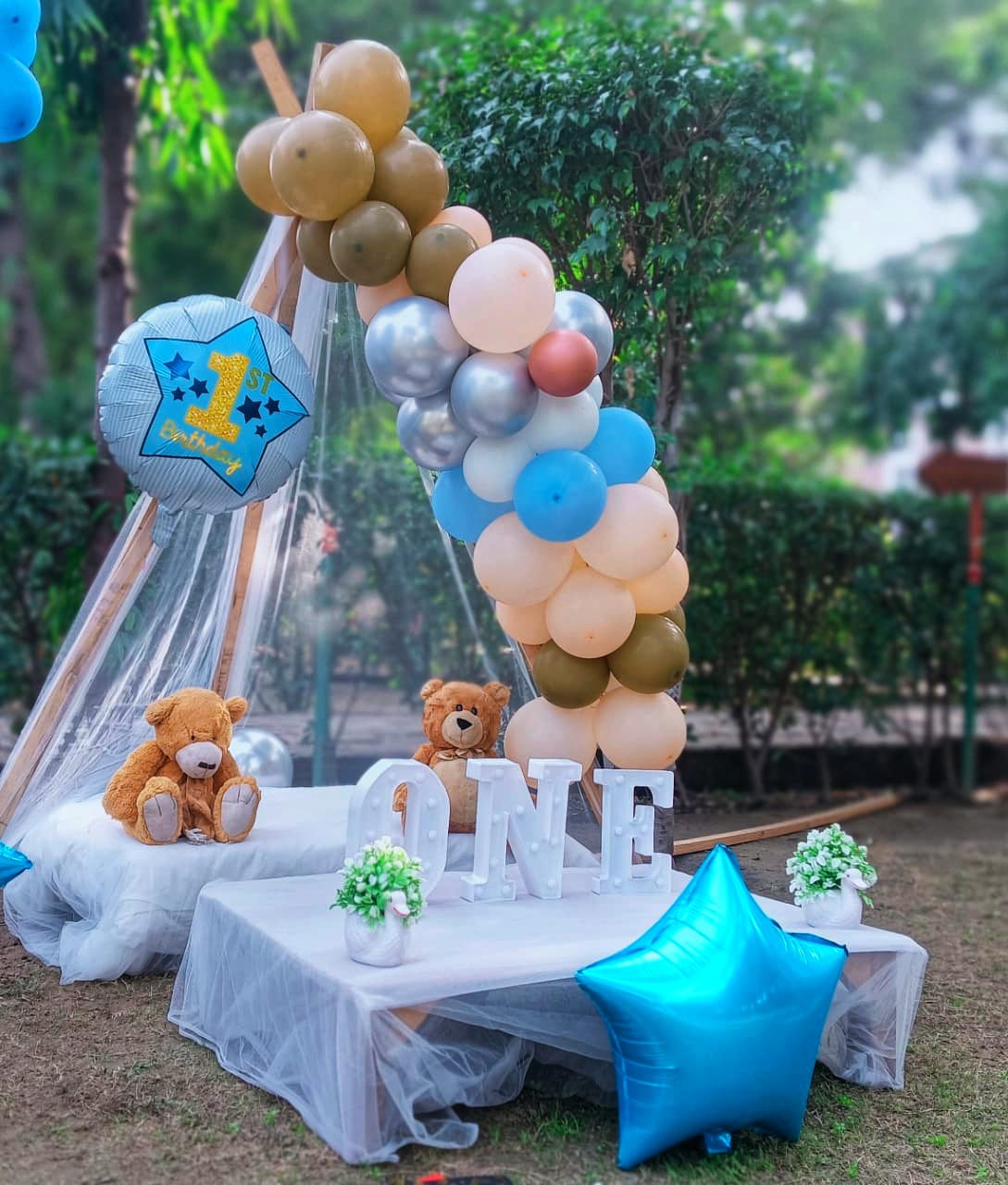 Cabana Setup for Birthday Near Me