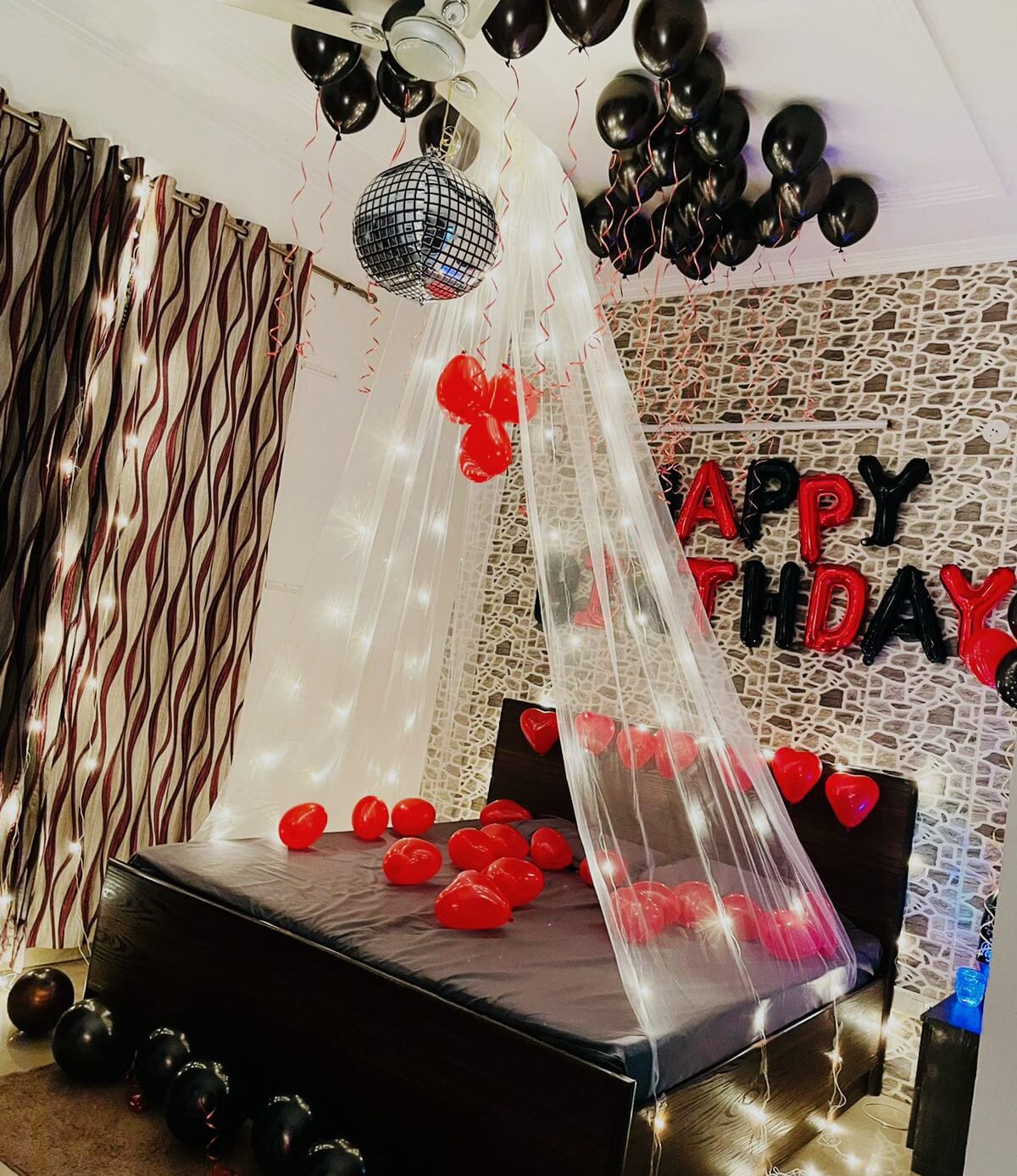 Cabana Setup for Birthday at Home