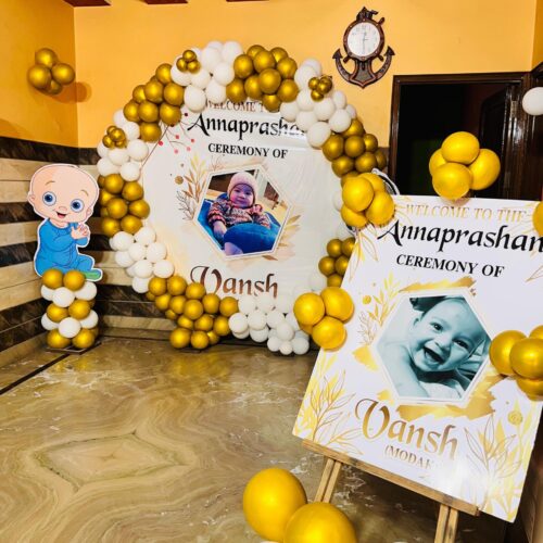 Annaprashan Decoration at Home