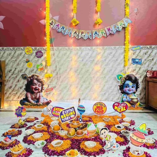 Annaprashan Decoration at Home