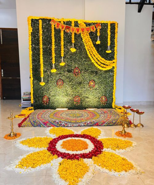 Annaprashan Flower Decoration