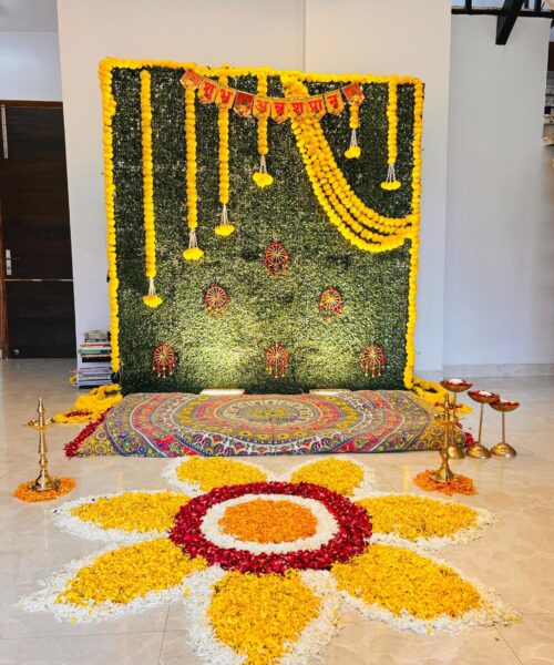 Annaprashan Flower Decoration