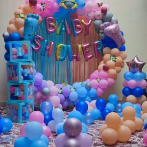 Baby Shower Decoration Setup