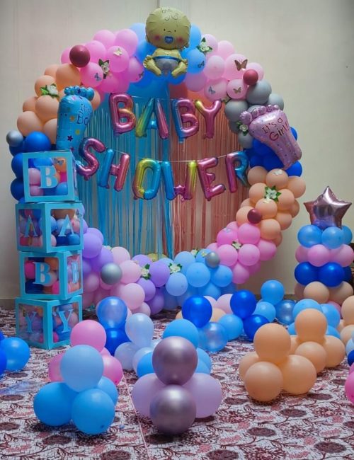Baby Shower Decoration Setup