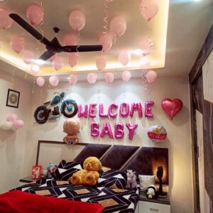 Baby Welcome Decoration at Home