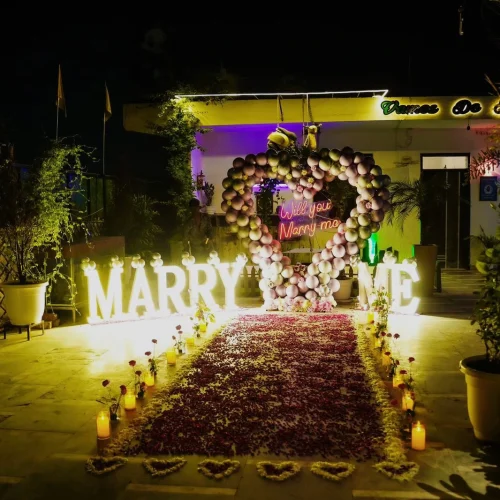 Beautiful Proposal Setup