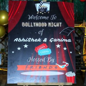 Bollywood Theme Decoration