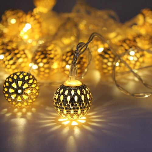 Fairy Light and Lantern Decoration