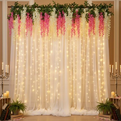 Floral Backdrop Decoration