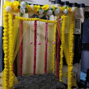 Ganesh Puja Decoration​ at Home