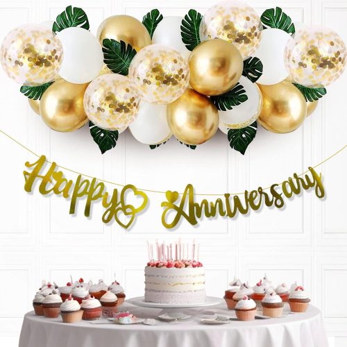 Golden & Glam Anniversary Theme