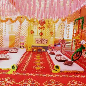 Haldi Setup Idea