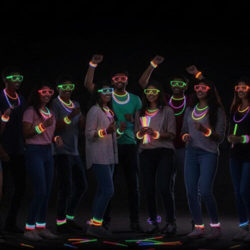 Neon Bachelor Party Decoration Set