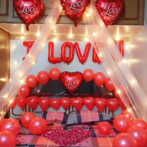 Valentine’s Day Decoration at Home | Romantic Room Decoration