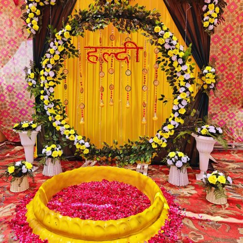 Haldi Function Decoration Ideas