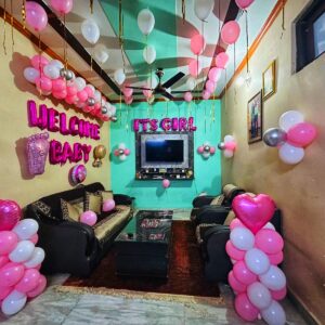 Welcome Baby Decoration Delhi NCR