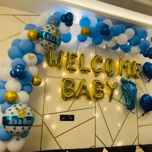 Welcome Baby Decoration at Home