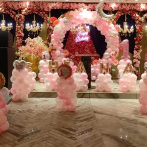 Pink Birthday Decoration Theme